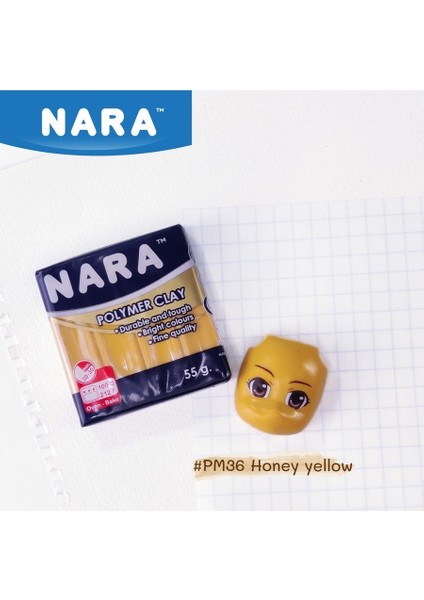 Nara Polimer Kil 55 Gram PM36 Honey Yellow 6'lı Şirink