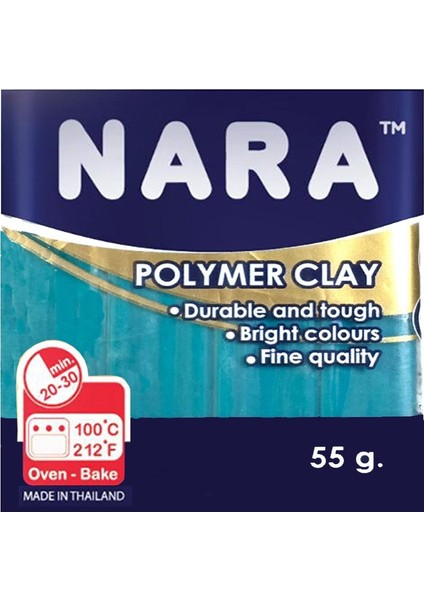 Nara Polimer Kil 55 Gram PM44 Teal 6'lı Şirink