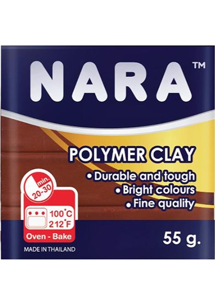 Nara Polimer Kil 55 Gram PM46 Brown 6'lı Şirink