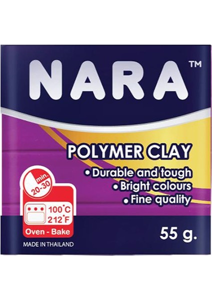 Nara Polimer Kil 55 Gram PM47 Dark Purple 6'lı Şirink