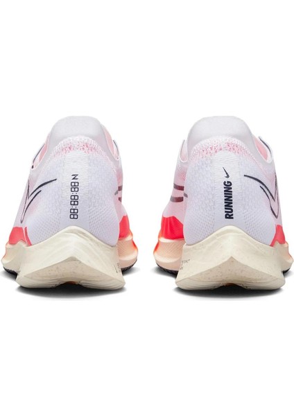 Zoomx Streakfly Runnig Shoes White Yürüyüş Koşu Ayakkabısı Beyaz Kırmızı