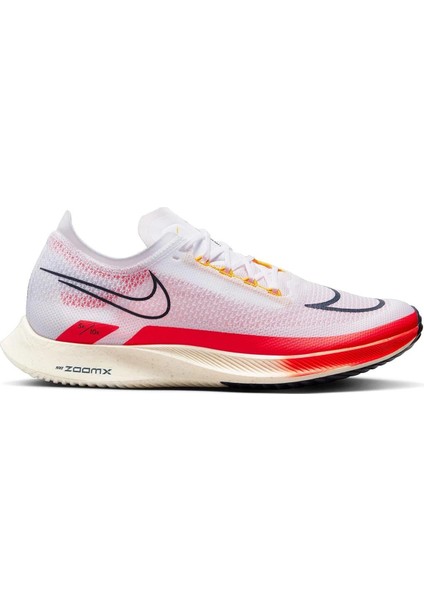 Zoomx Streakfly Runnig Shoes White Yürüyüş Koşu Ayakkabısı Beyaz Kırmızı
