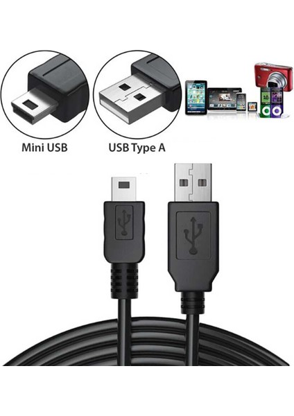 MF-DK21K Mini USB Data Bağlantı Kablosu 30CM