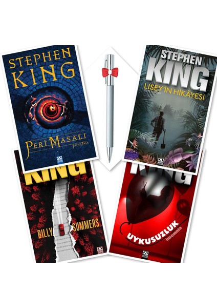 Peri Masalı - Lisey'in Hikayesi - Billy Summers - Uykuszluk, Stephen King 4 Kitap