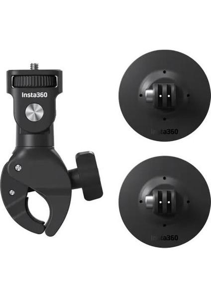 Motorcycle Mount Bundle (Yeni Versiyon) / 114 cm Invisible Selfie Stick 24FİLM