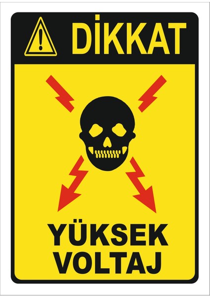 Yüksek Voltaj Levhası