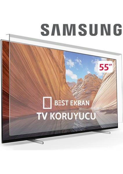 Samsung 138 Ekran 55" Inç Tv Ekran Koruyucu OLED QLED Crystal Neo 4K-8K Smart Uhd Full HD uyumlu