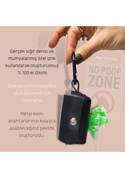 Hug The Dog- Hold Me Poop Bag - Dışkı Poşeti Çantası & Anahtarlık