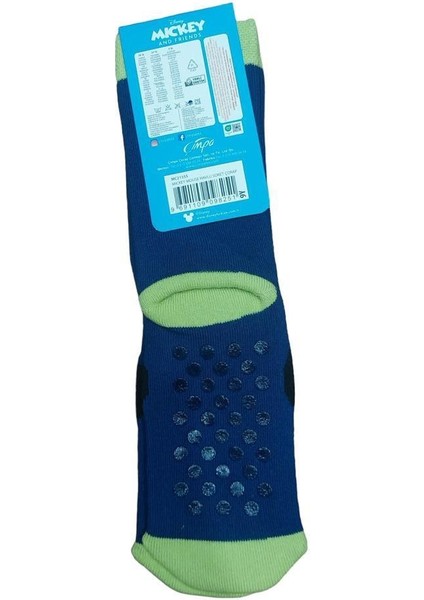 Mıckey Mause Tabanı Kaydırmaz Kışlık Havlu Çocuk Çorap modelleri