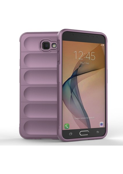 Samsung Galaxy J7 Prime Kılıf Mat Hisli Kamera Korumalı Renkli Silikon