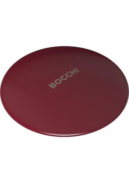 Bocchi Logolu Seramik Süzgeç Kapağı Burgonya Bordosu 1219-072-0120