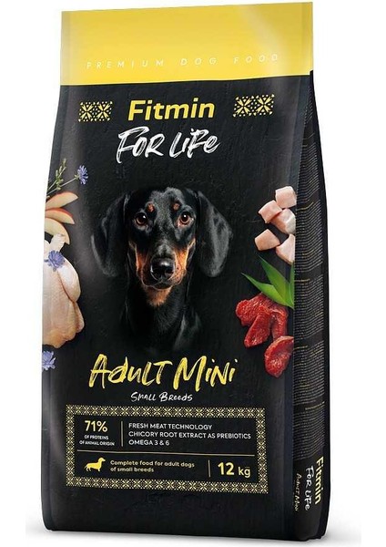 For Life Adult Mini Ufak Irk Yetişkin Köpek Maması 12 kg