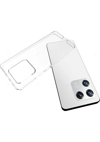 Case World Caseworld Xiaomi Mi 13 Pro Kapak 1mm Süper Silikon Şeffaf Kılıf