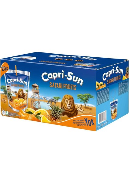 Capri Sun Safari Fruits 20 x 200 ml