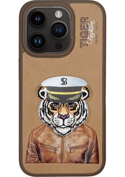 Apple iPhone 15 Pro Fergus Kapak - Kahverengi