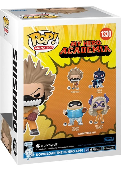 Pop! Animation: My Hero Academia - Hero League Baseball, Shishido modelleri