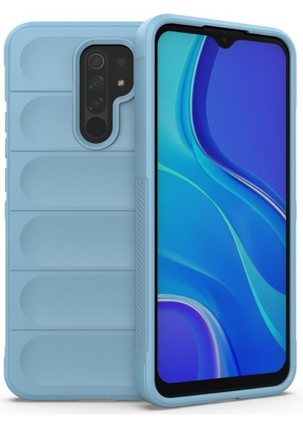 Xiaomi Redmi 9 Kılıf Mat Hisli Kamera Korumalı Renkli Silikon