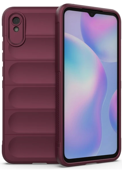 MTK Moveteck Xiaomi Redmi 9A Kılıf Mat Hisli Kamera Korumalı Renkli Silikon