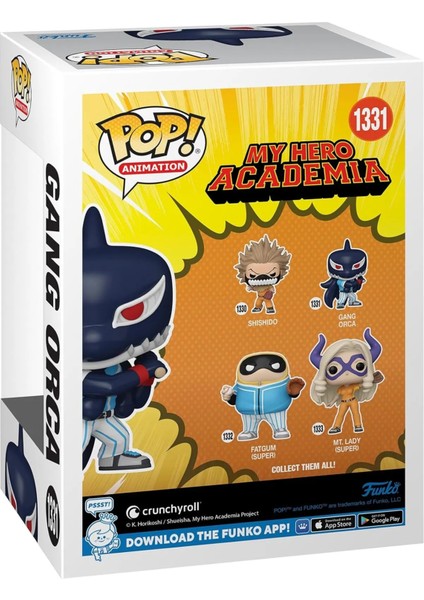 Pop! Animation: My Hero Academia - Hero League Baseball, Gang Orca