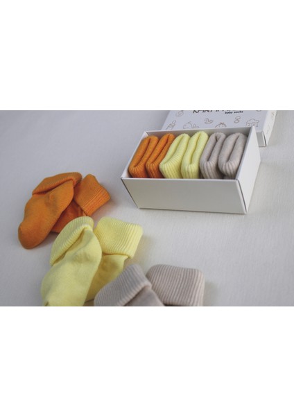 3'lü Set Bebek Bambu Çorap -Baby Bamboo Socks - Yenidoğan Çorap fiyatları