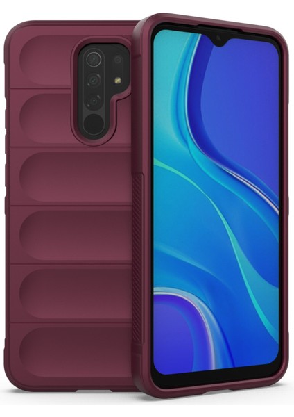 Xiaomi Redmi 9 Kılıf Mat Hisli Kamera Korumalı Renkli Silikon