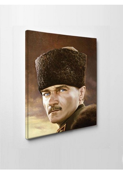 Kanvas Tablo Mustafa Kemal Atatürk LED Işıklı