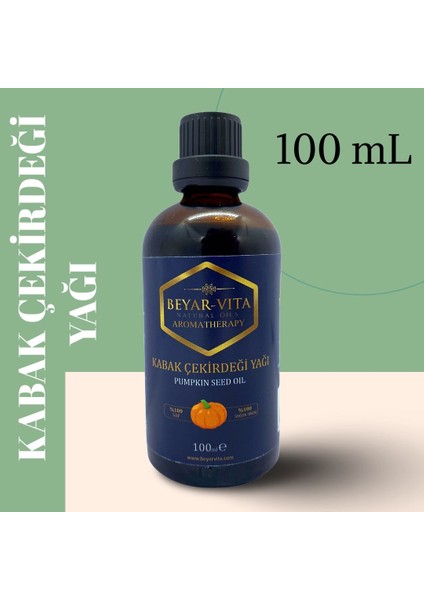 Beyar Vita Kabak Çekirdeği Yağı, 100 ml