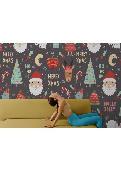 Yılbaşı Christmas Temalı Duvar Kağıdı POSTER-5713 fırsatları