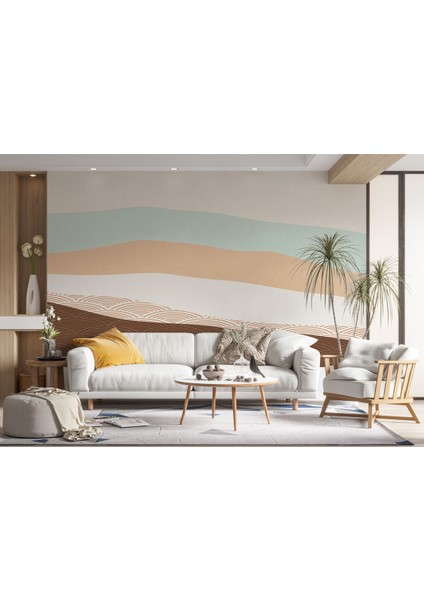 Boho Stili Modern Duvar Kağıdı-5539