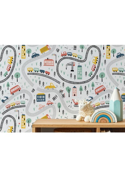 Erkek Çocuk Odası Duvar Kağıdı-5522 fırsatları