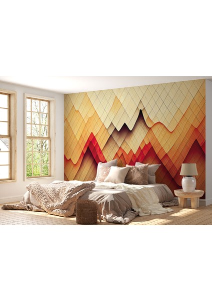 Iskandinav Tarzı Modern Desenli Duvar KAĞIDI-5763 fırsatları