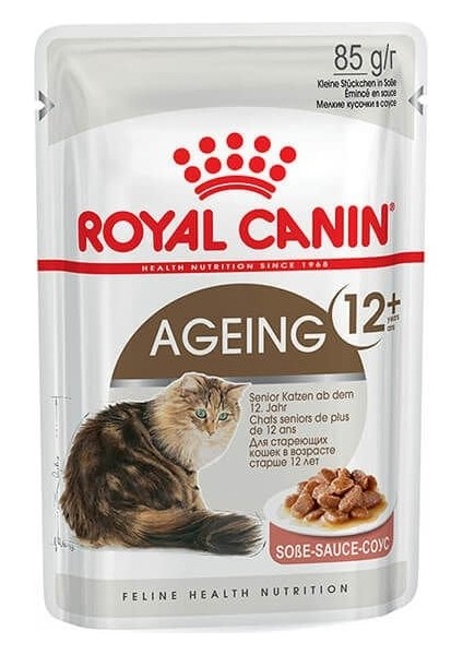 Royal Canin Ageing +12 Gravy Pouch Yaşlı Konserve Kedi Maması 85 gr