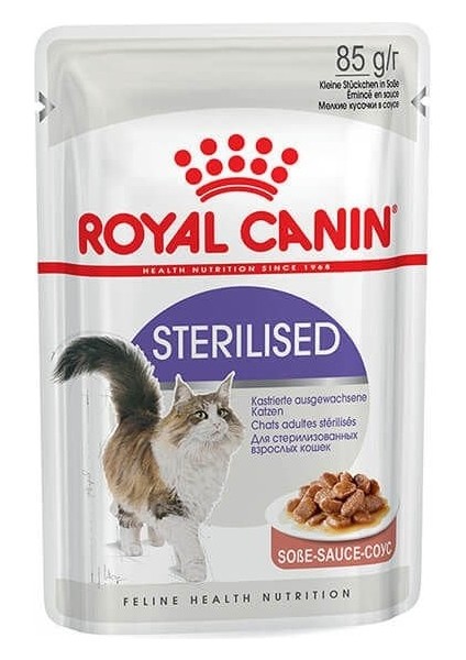 Royal Canin Sterilised Gravy Pouch Kısırlaştırılmış Kedi Maması 85 gr