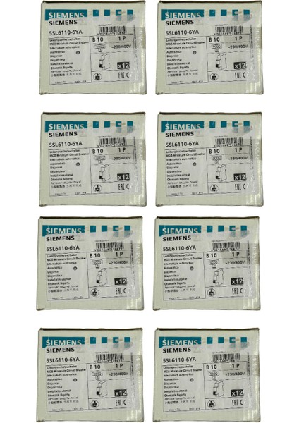 B10 1p Otomatik Sigorta (8 Adet)