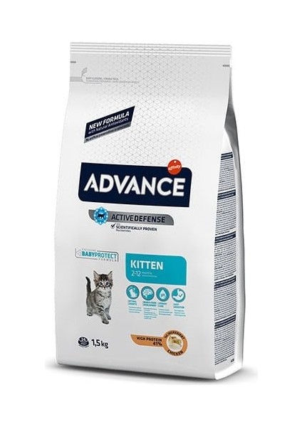 Advance Kitten Tavuklu Yavru Kedi Maması 1.5 kg