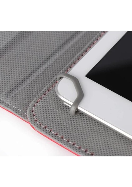 Vorcom S Tab7 Uyumlu 10.1" Dönerli Standlı Deri Tablet Kılıfı - Lacivert