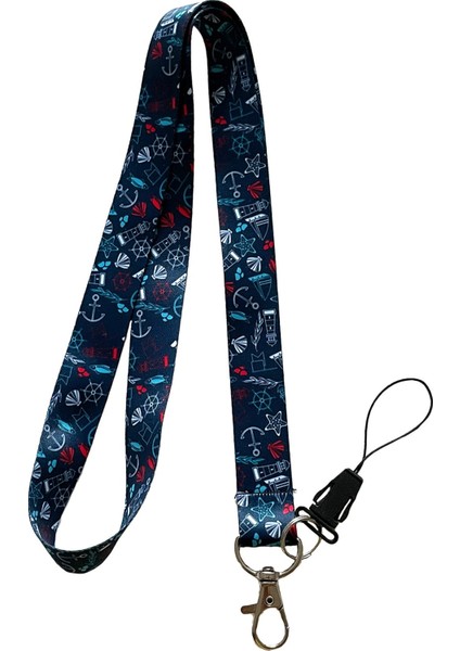 Cruise Denizci Boyun Ipi Telefon Askısı Lanyard