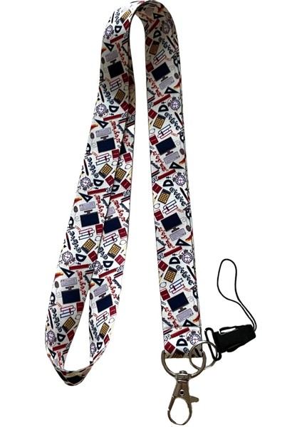 Öğrenci Öğretmen Boyun Ipi Telefon Askısı