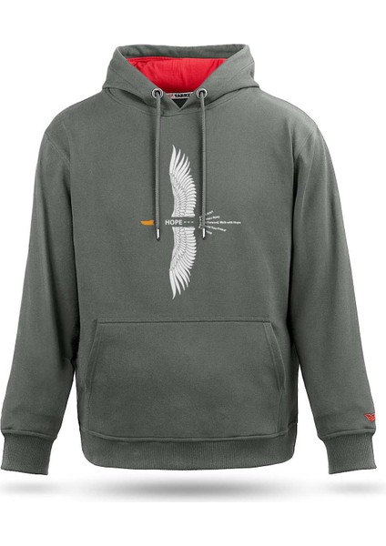 Hope Tasarım Kapşonlu Sweatshirt