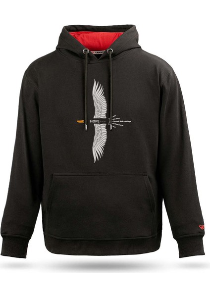Hope Tasarım Kapşonlu Sweatshirt