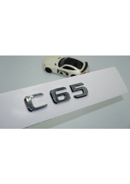 Benz C65 Bagaj Krom Abs 3m 3D Yazı Logo