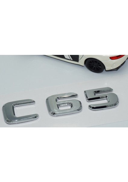 Benz C65 Bagaj Krom Abs 3m 3D Yazı Logo fırsatları