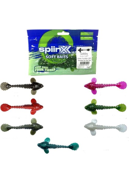 Gobby 5cm Lrf Silikon Yem 18 Adet