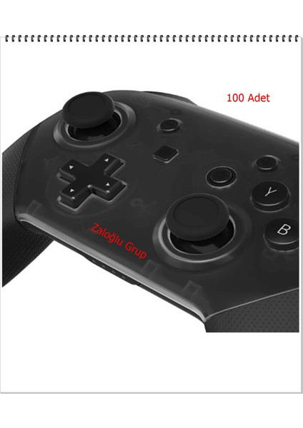 100 Adet Nintendo Switch Pro Analog Topuz 1.sınıf 1.kalite Ürün