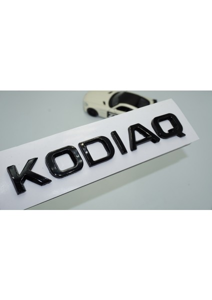 Skoda Kodiaq Siyah Abs 3m 3D Bagaj Yazı Logo