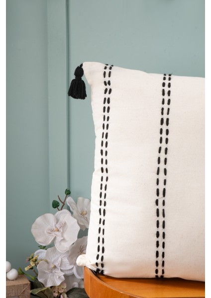 Dfn Home Line Püsküllü Ikili Kırlent 43X43 modelleri