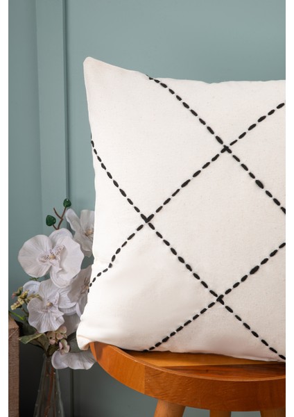 Dfn Home Line Püsküllü Ikili Kırlent 43X43 indirimleri