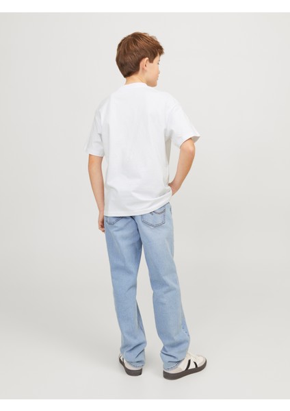 JORVESTERBRO TEE SS CREW Beyaz Erkek Çocuk Kısa Kol T-Shirt modelleri