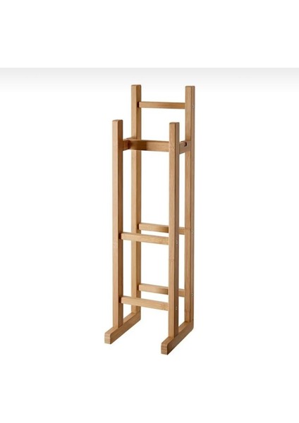 Ekincihome Tissue Bambu Yedek Tuvalet Kağıtlığı - 15X16X60 cm M741