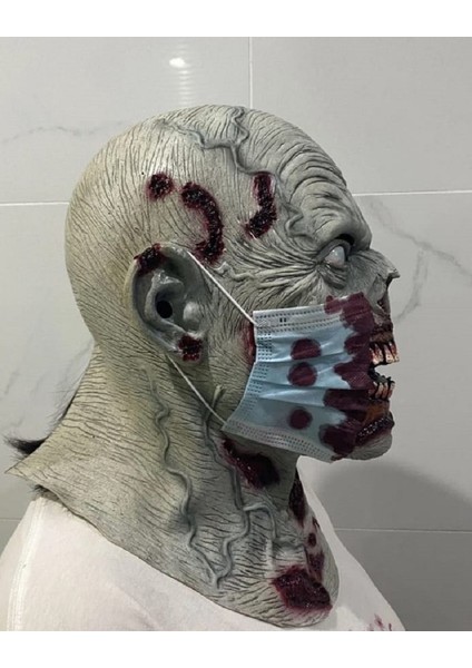 Ufuk Şaka Oyunları Latex Zombi Maskesi
